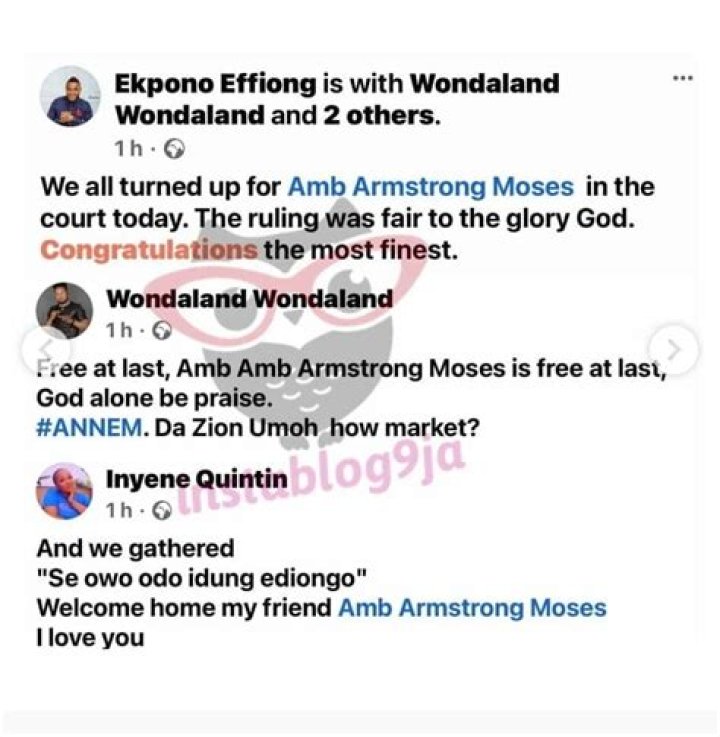 
Celebration As Court Grants Actor Moses Armstrong Bail Over Alleged Rape Case 