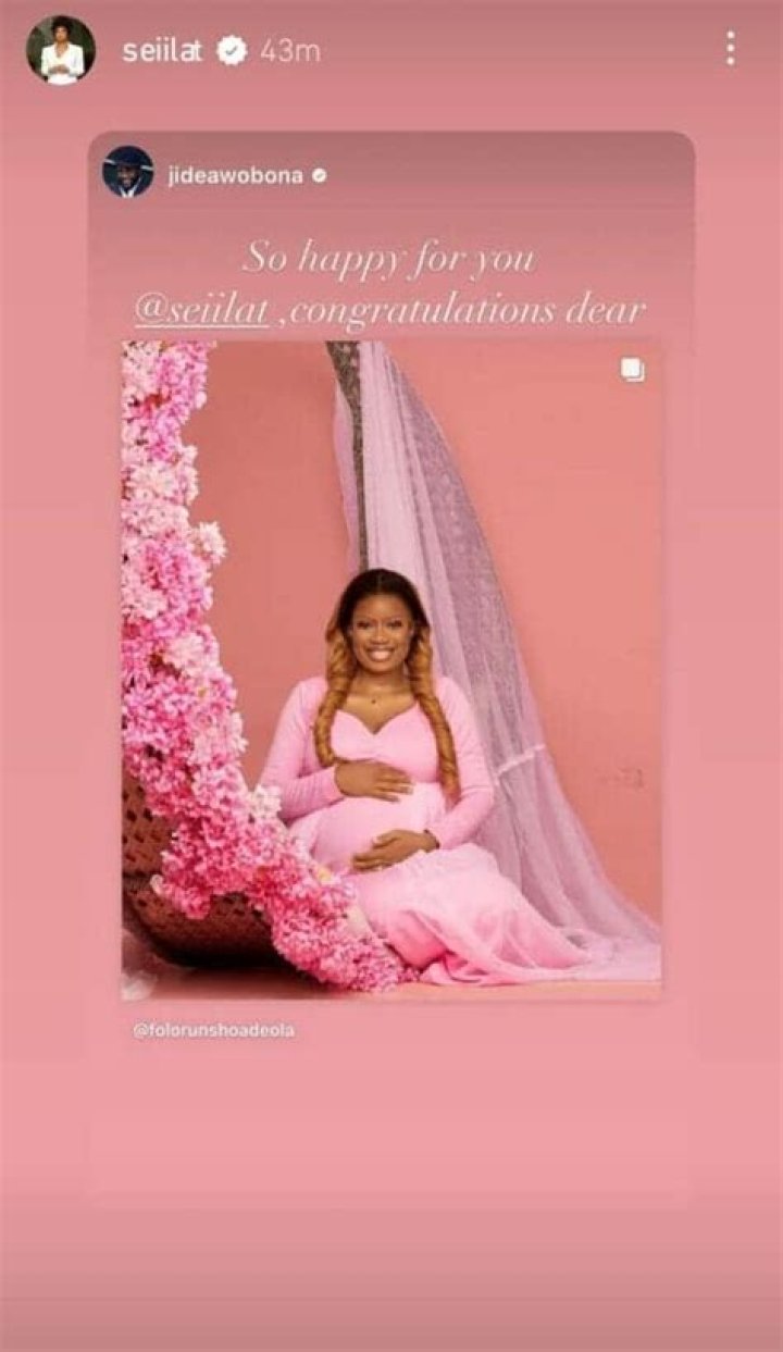 
Congratulatory messages pour in as actress Seilat welcomes first child 