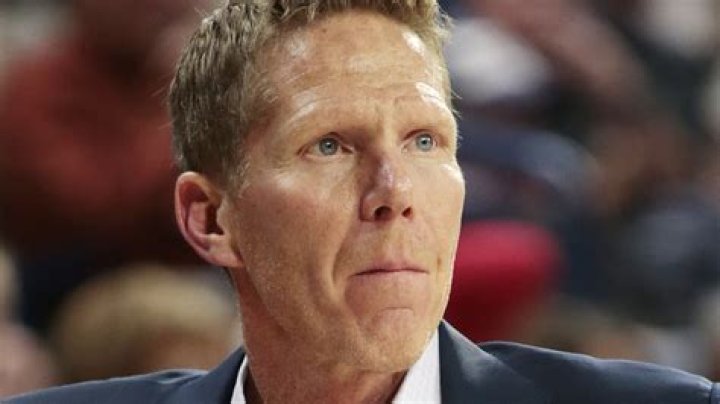 
Mark Few Son Joe Few & Wife Marcy Laca At March Madness, Bulldogs Coach Family In A Rear View 