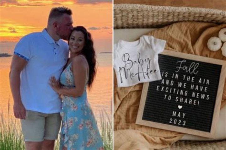 Sports Analyst Pat McAfee Wife Samantha McAfee Pregnancy Announcement