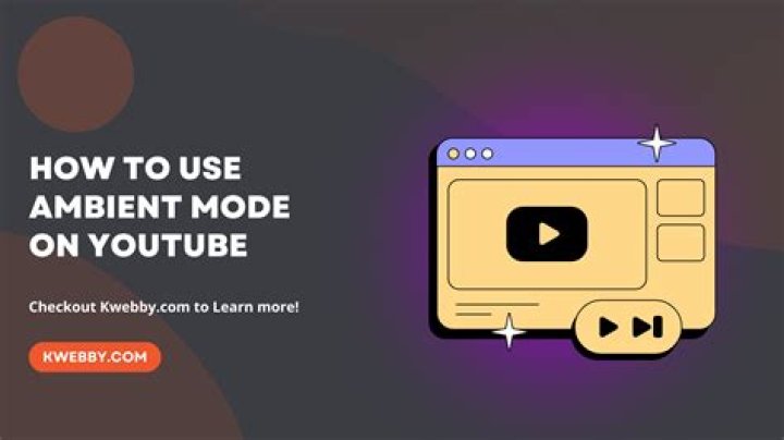 What Is Ambient Mode In Youtube? Check What Does Ambient Mode Do And How Does Ambient Mode Work?