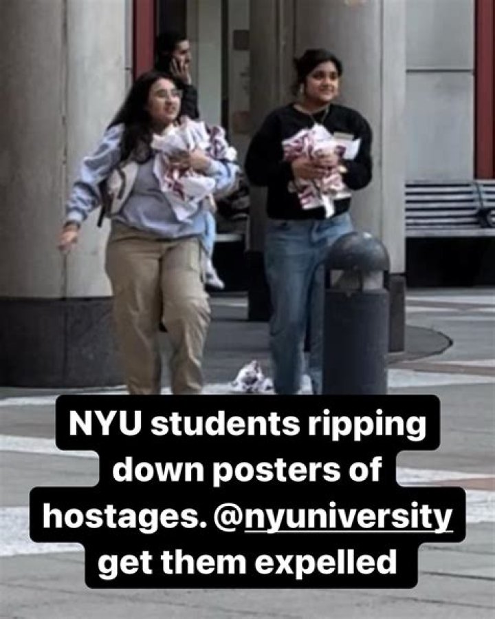Who is Brandon Gonzalez? SUNY graduate caught taking down posters of kidnapped Israeli children