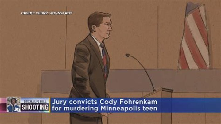 Who Is Cody Logan Fohrenkam? Minneapolis Man Arrested In Deshaun Hill Murder By Shooting