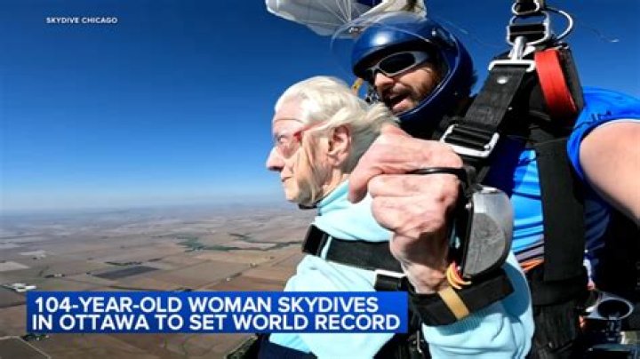 
Who is Dorothy Hoffner? 104-year-old Chicago woman becomes oldest person to skydive 